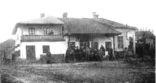 Дом Булгару снимок 1900 угол Кожокарь и Хаждеу